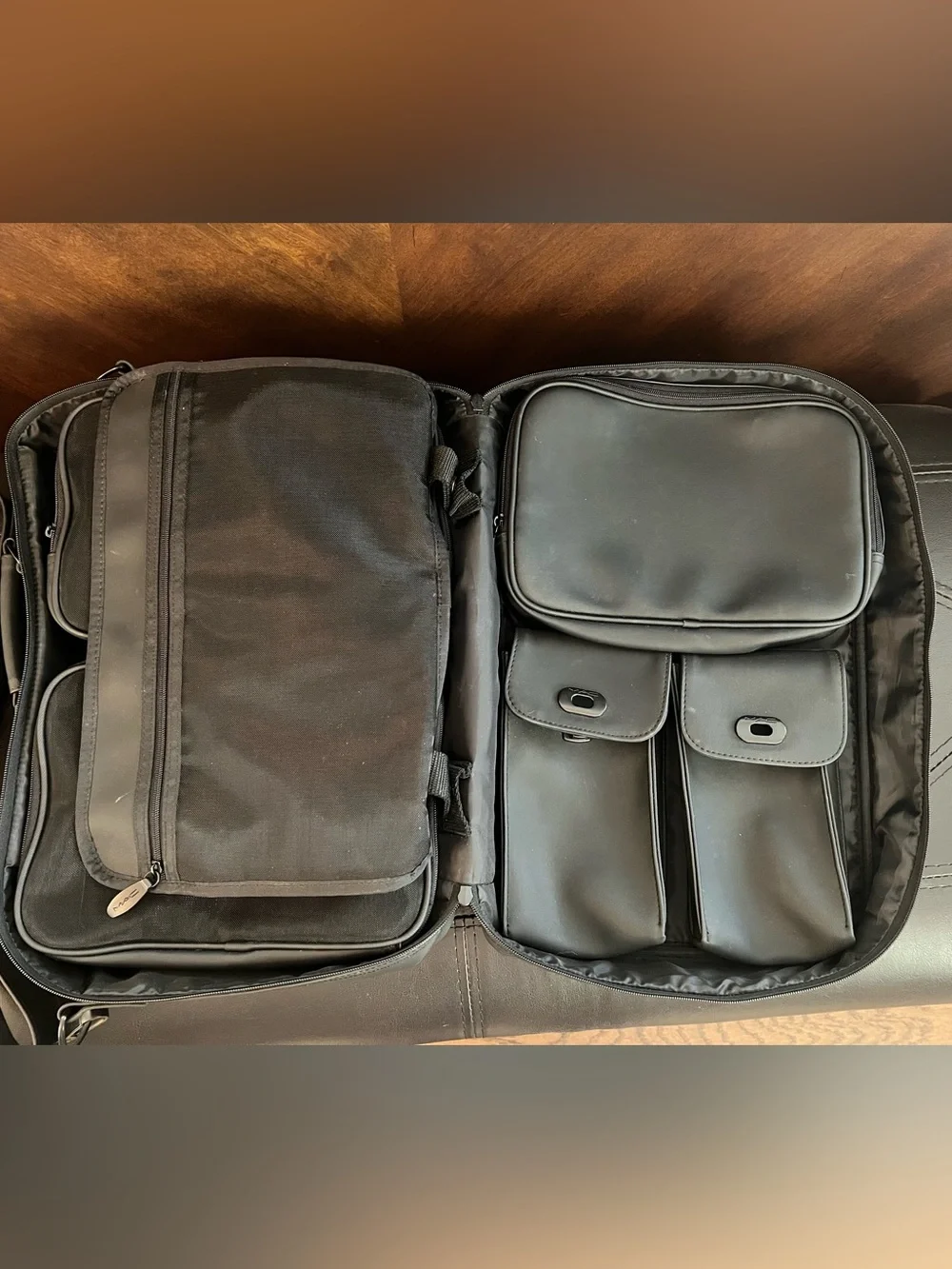M·A·C Pro Professional Makeup Artist Travel Case Modular Organizer Black